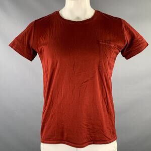 NICE COLLECTIVE Size XL Red Cotton Classic T-shirt